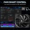 GSCOLER FA120 120mm Case Fan 3 Pack, Quiet PC Cooling