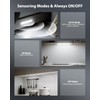 10” Under Cabinet Lighting, 68LEDS Motion Sensor Light Indoor, Rechargeable
