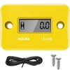 Frienda Small Engine Hour Meter Inductive Digital Automatically Shutdown for