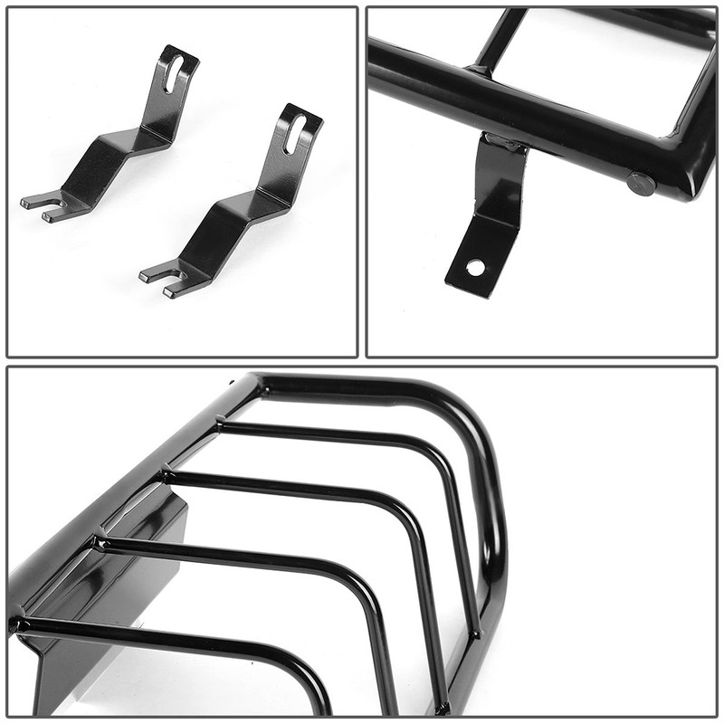 DNA Motoring TLG-011-BK Tail Light Cage Cover