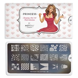 MoYou -London Princess Collection 09 Stencil