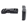Lunpog Quick Release Buckles, 25mm Double Adjustable Plastic Buckle Clips