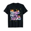 Womens Girls Sleepover Squad Slumber Party With Your Dogs T-Shirt
