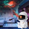 Astronaut LED starry sky nebula atmosphere projector light - Color: