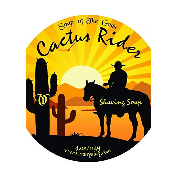 Cactus Rider Natural Shaving Soap Nourishing with Kokum & Shea