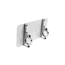 Raw License Plate Brackets, 1-3/4 Hole