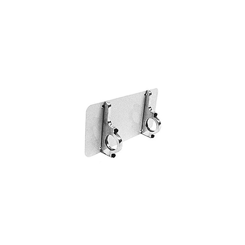 Raw License Plate Brackets, 1-3/4 Hole