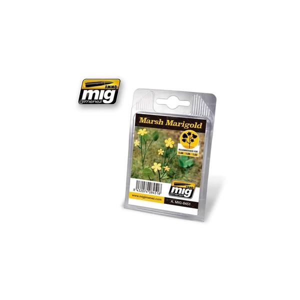 AMMO MIG-8451 Marsh Marigold - Piante Tagliate al Laser, Multicolore