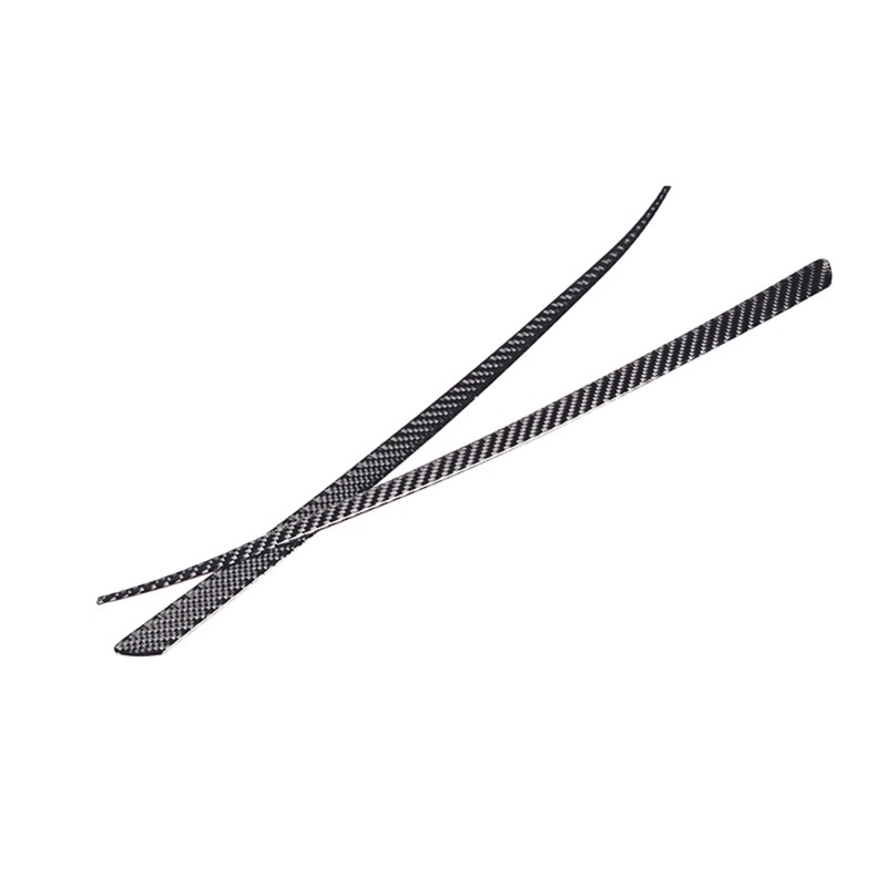MXauto-2024 Black Carbon fiber Headlight eyebrow sticker For Corvette C8