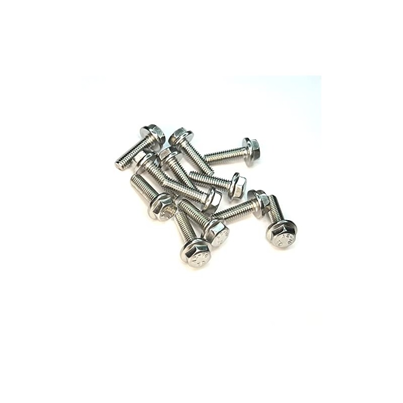 M6 (6mm x 30mm) Flanged Hex Set Screw (Fully Threaded
