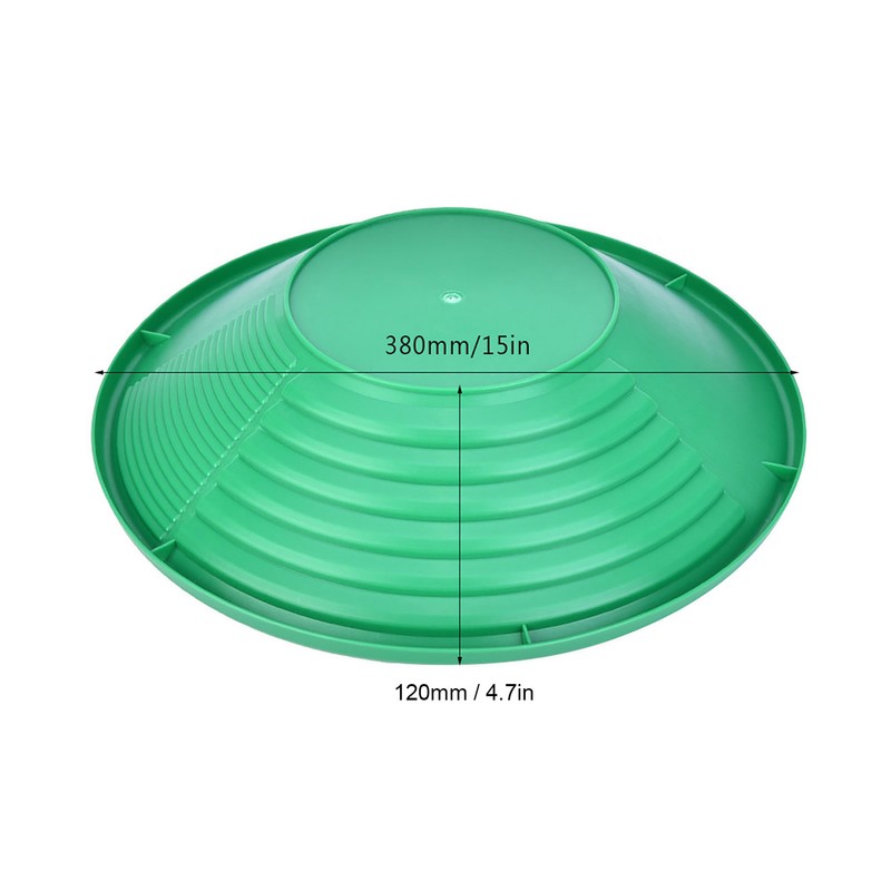 Plastic Gold Pan Basin for Mining Dredging Prospecting River Panning