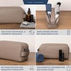 VON HEESEN Toiletry Bag Leather Toiletry Bag for Men and