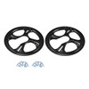 X AUTOHAUX 2pc 48 Teeth 12cm 4 Holes Bicycle Bike