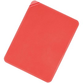 Tiger Crown 5651 Sheet Cutting Board, Red, 10.2 x 7.9 x 0.1 inches (260 x 200 x 3 mm), Color Mat, Red, Elastomer, For Different Uses and Seals