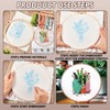 Elecrelive 3 Sets Embroidery kit for Beginners Adults Cross Stitch