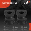 A-Premium 2 x Rear To Frame Sway Bar Bushing Kit,