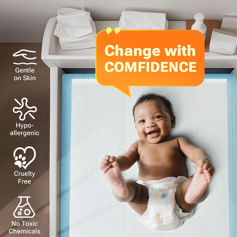 CLEAN SPACES 30" x 36" 50 Count Super Absorbency Disposable