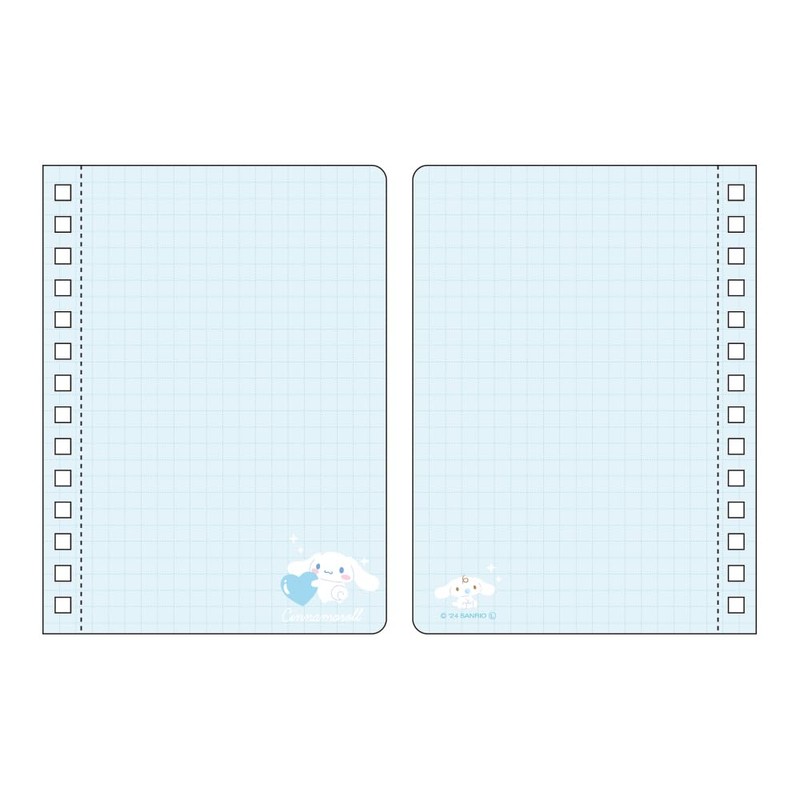Tees Factory SR-5543454BW Sanrio Characters Deco Notebook, Blue & White,