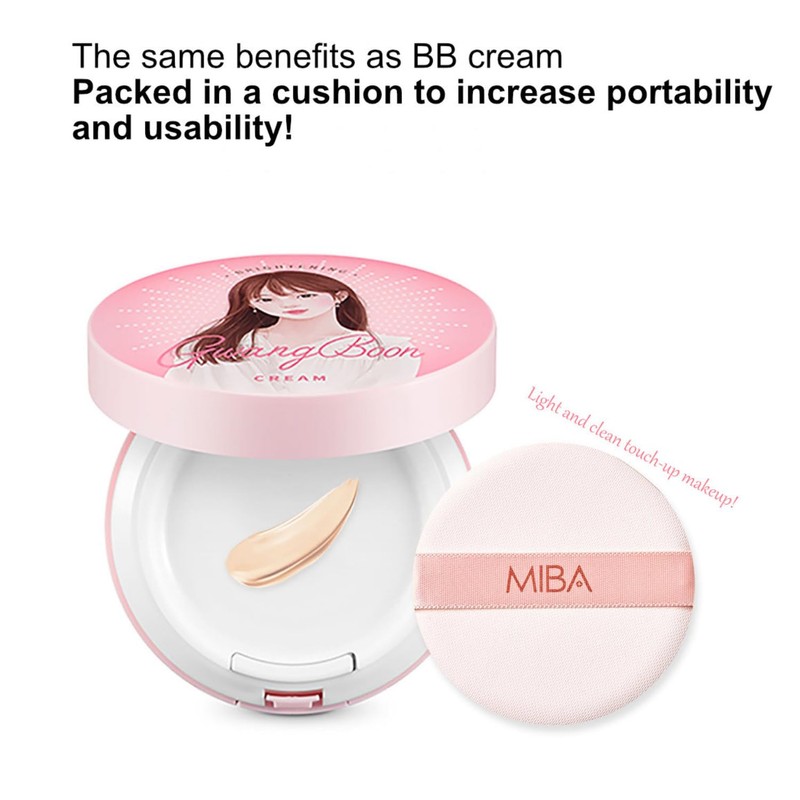 MIBA Ion Calcium Mineral BB Cushion 12g / 0.42 oz.