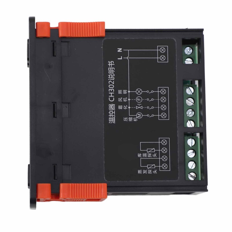 Digital Temperature Controller Dual Sensors Refrigerating Defrosting Alarm Smart Thermostat