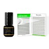 Kolybel 500 Fans Premade Fans Eyelash Extensions 10D 0.07 D