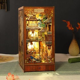 CRIOLPO Book Nook Kit -Spring in The Han Palace