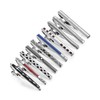 Classic Tie Clip Set 10 Pcs for Business Wedding, 2.36