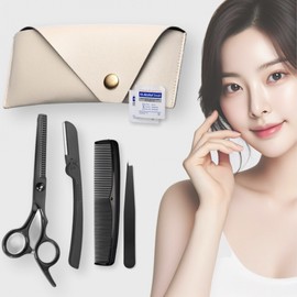 Y-Zone Thinning Scissors for Pubic Hair Removal & Bikini Line Grooming Thinning Scissor Set