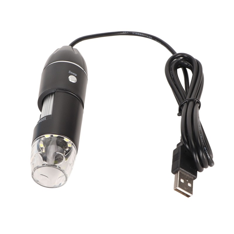 USB Type C Digital Microscope 50X to 1600X Microscope Camera