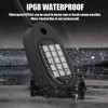 usparts888 8Pods RGB LED Rock Light Kit Underglow Wheel Light