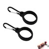 LUYING Plastic Bottle Holder, Carabiner, Bottle Holder, Aluminum, Metal, Rust