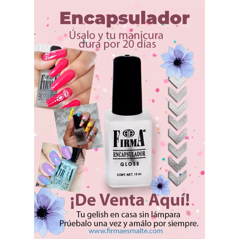 FIRMA ENCAPSULADOR PROTECTOR DEL MANICURE Encapsulador Firma Protector Del Manicure