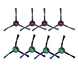 PELLYDA Side Brushes Compatible with ECOVACS DEEBOT X1, T10 Omni,T10 Plus,T20 Omni, T8 AIVI,T9+,N8 Pro Plus,N10 Plus,OZMO 920, OZMO 950, yeedi vac vac 2 Pro Vacuum Cleaner.(8 Pack)