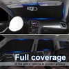 TINGLU Window Shades for Ford Maverick 2022-2024 2025 Accessories Car