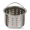 SUS304 Stainless Steel Deep Sink Strainer Inner Basket,Replacement for Kitchen