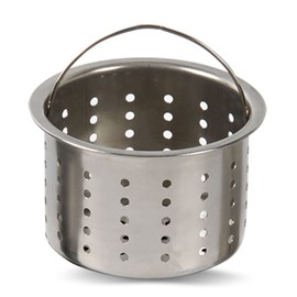 SUS304 Stainless Steel Deep Sink Strainer Inner Basket,Replacement for Kitchen Drainer,QS197C010