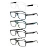 SIGVAN 5 Pack Reading Glasses Blue Light Blocking Readers for