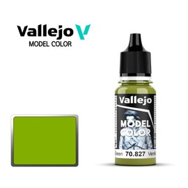 Vallejo New Model Color Lime Green 70827 (091) Acrylic Paint 18ml Painting / 바예호 뉴모델컬러 Lime Green 70827 (091) 아크릴도료 18ml 도색