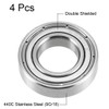 sourcing map S6901ZZ Deep Groove Ball Bearings 12mm x 24mm
