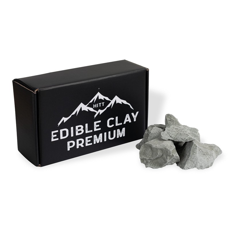 HITT Premium Uzbek Blue Edible Clay — Salty Crunchy Dirt