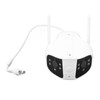 Dual Lens Security Camera 1080P HD 165 Degree Wide Angle