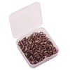 YAKA100pcs Alloy Lobster Clasps Clip DIY Necklace Jewelry Finding Making