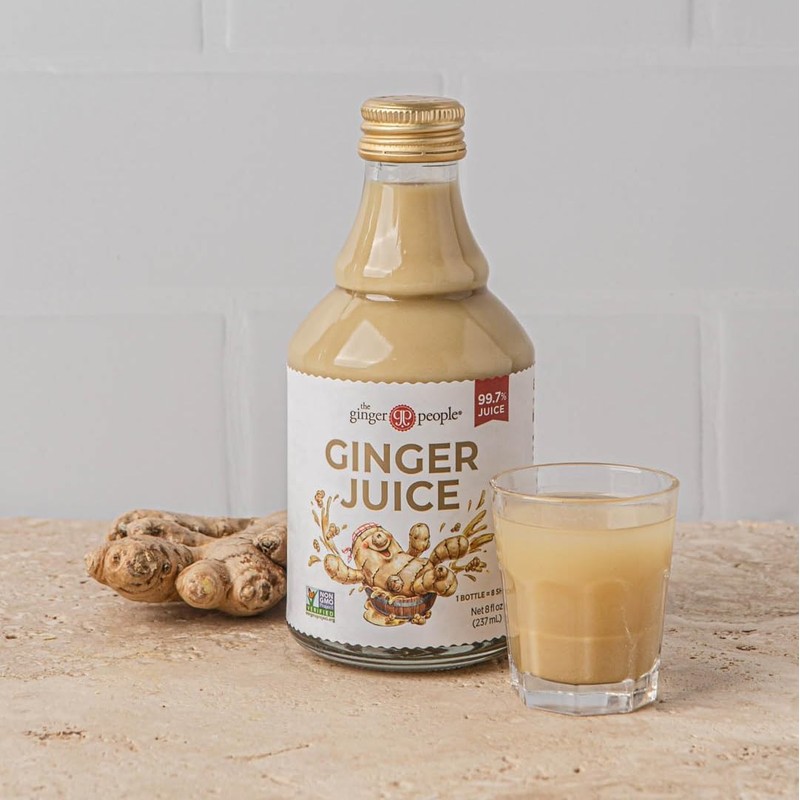 Fiji Ginger Juice by The Ginger People, 8 oz Glass