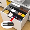 ANTOWIN Bamboo Drawer Dividers Organizers, Drawer Separators Splitter,17-22 inches Long