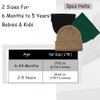 PEECABE Kids Knit Hat Winter Baby Beanie for Toddler Boys