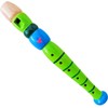 Keepdrum KFL1GR wooden flute, green, for children