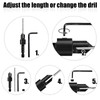 Countersink Drill Bit Set, 5 Piece Plug Cutters for Wood