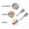 Cabilock 2Pcs Long Ash Handheld BBQ Charcoal Ash Poker Scoop
