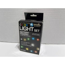 Wilcor Ball Light Set Multi Colored LED NEW IN BOX