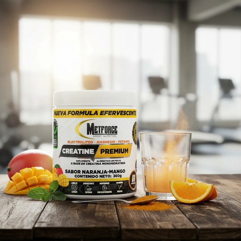 Creatina Efervescente Con Electrolitros 300g